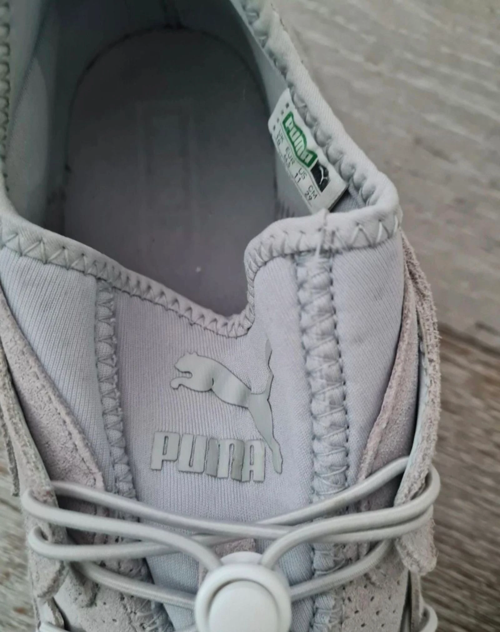 Tênis cinza Puma Trinomic. Tamanho 44.5 – photo 5